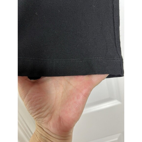 Eileen Fisher XS Pants Black Pull On Elevated Basic Minimalist Cropped Women's - Picture 3 of 9